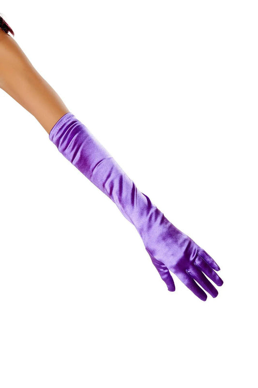 10104 - Stretch Satin Gloves Eye Candy Sensation