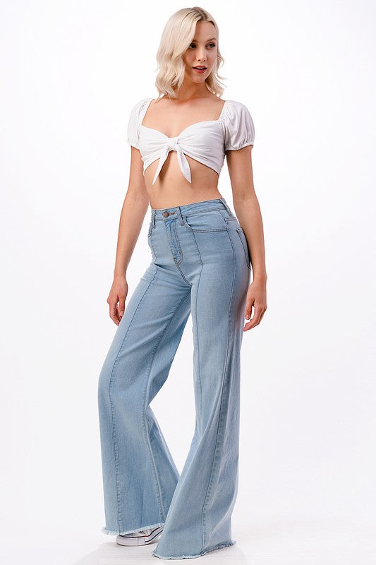 CROSS STRAP CROP TOP - Eye Candy Sensation