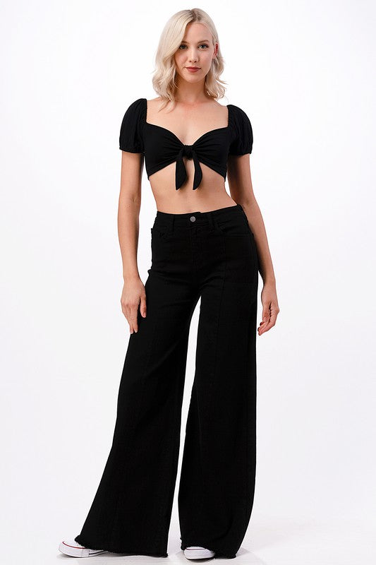 CROSS STRAP CROP TOP - Eye Candy Sensation