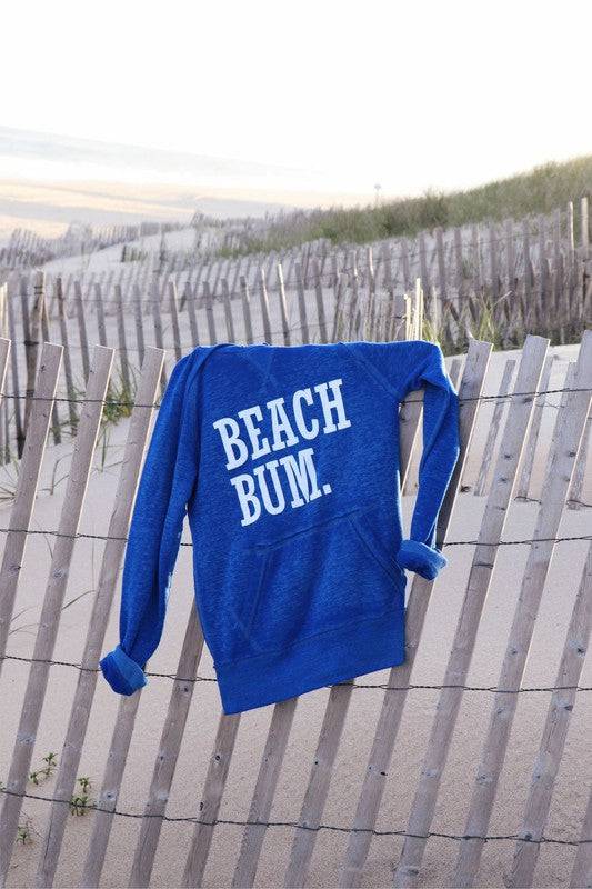 Beach Bum Vintage hoodie Plus Size Ocean and 7th