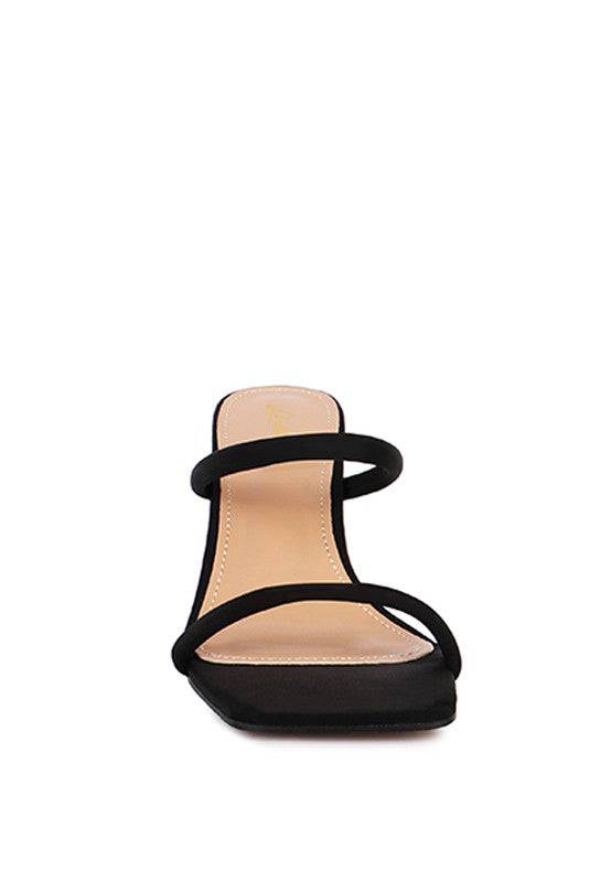 DOWNTOWN EXPERIMENT HEEL SLIDE SANDALS Rag Company