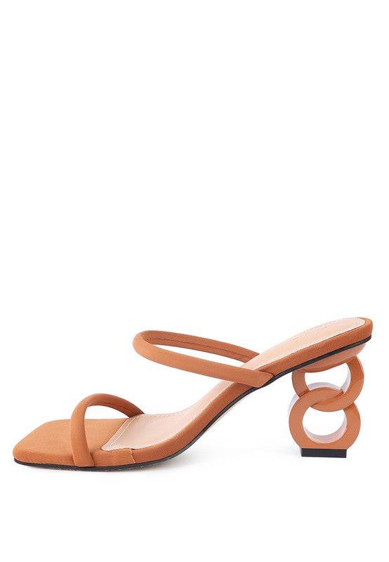 DOWNTOWN EXPERIMENT HEEL SLIDE SANDALS Rag Company