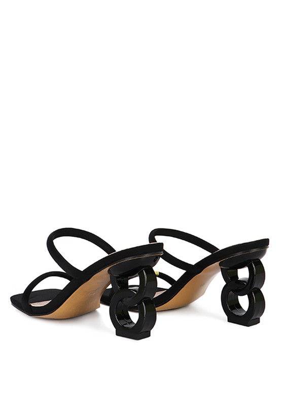 DOWNTOWN EXPERIMENT HEEL SLIDE SANDALS Rag Company