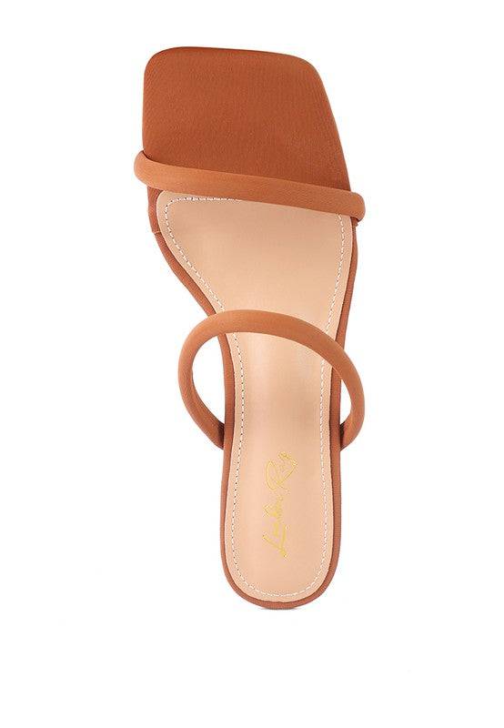 DOWNTOWN EXPERIMENT HEEL SLIDE SANDALS Rag Company