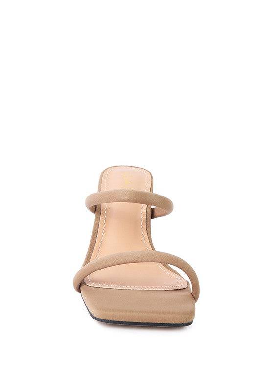 DOWNTOWN EXPERIMENT HEEL SLIDE SANDALS Rag Company