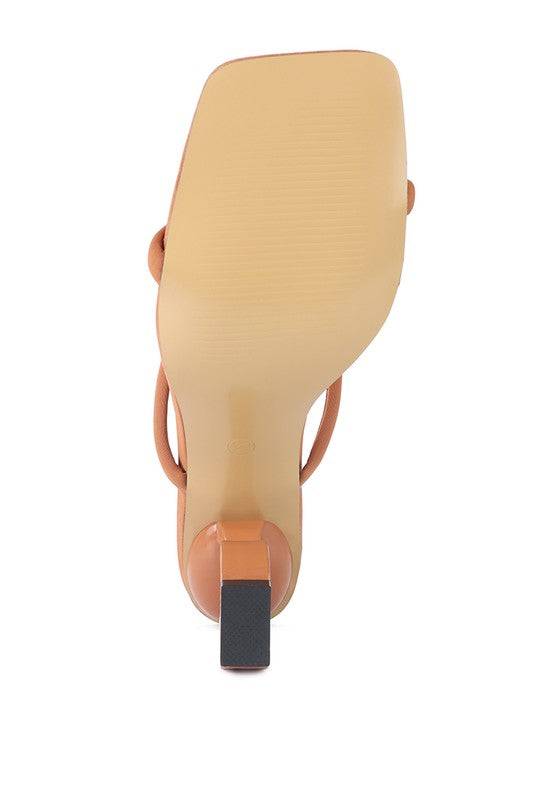 DOWNTOWN EXPERIMENT HEEL SLIDE SANDALS Rag Company