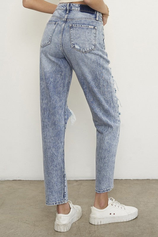 SLIM BOYFRIEND JEANS - Eye Candy Sensation