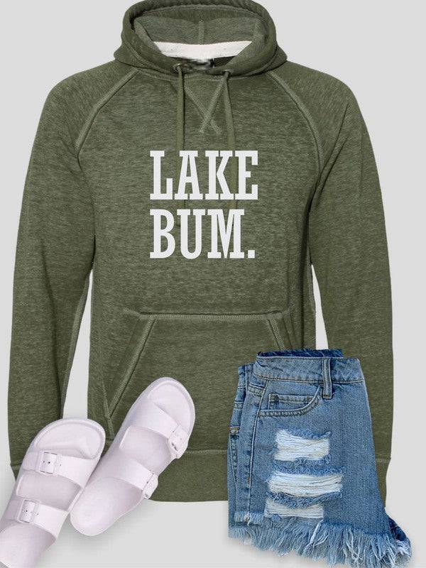 Lake Bum Vintage Hoodie Ocean and 7th