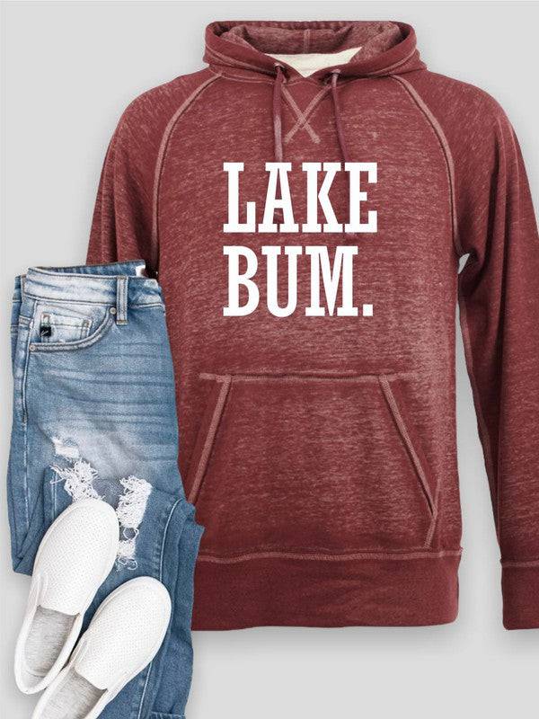 Lake Bum Vintage Hoodie Ocean and 7th