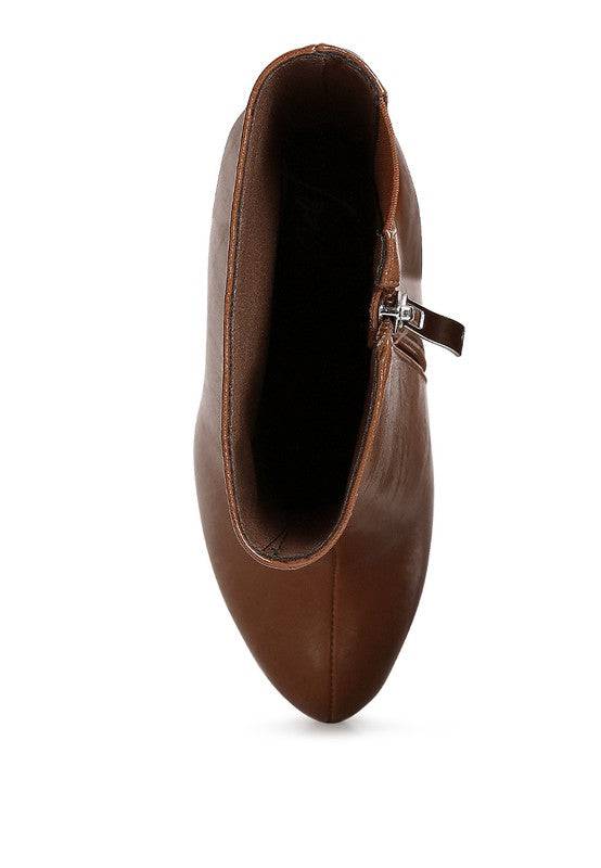 Marsha High Platform Stiletto Ankle Boot Rag Company