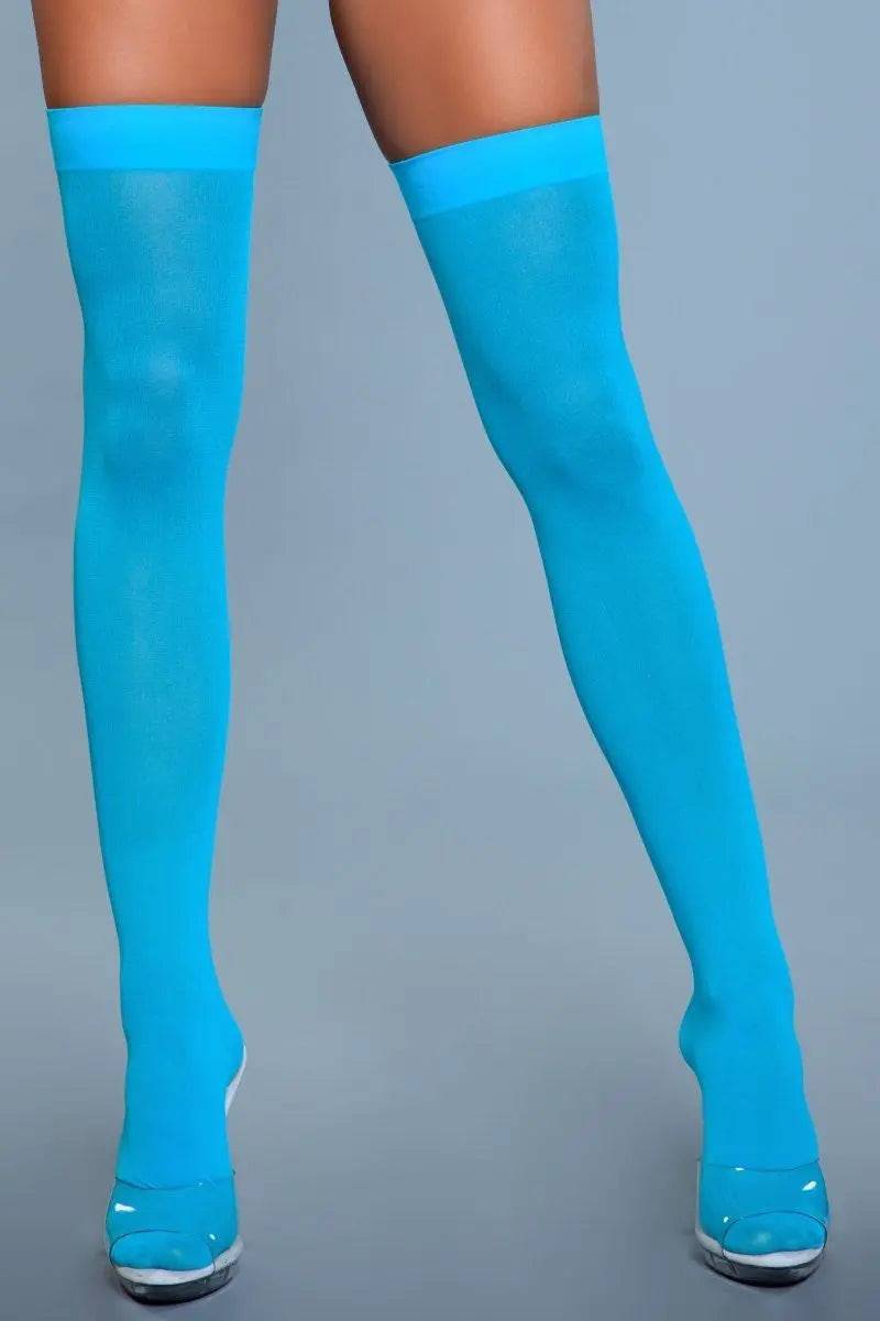 1932 Opaque Nylon Thigh Highs Eye Candy Sensation