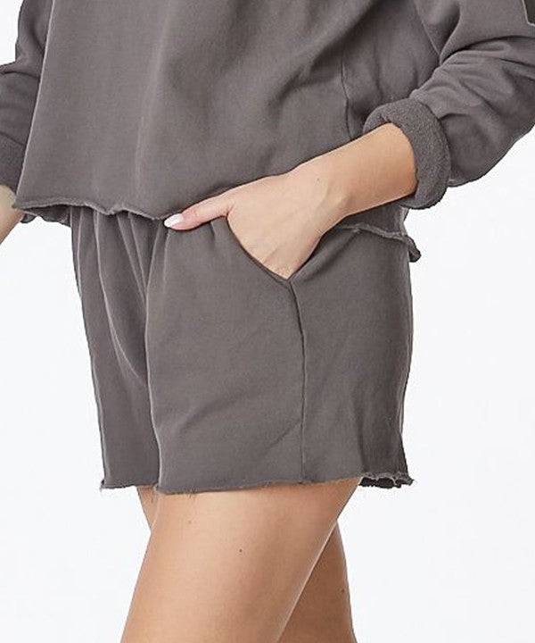 GARMENT DYE VINTAGE SHORTS - Eye Candy Sensation