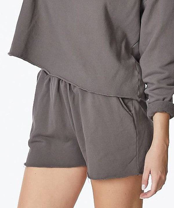 GARMENT DYE VINTAGE SHORTS - Eye Candy Sensation