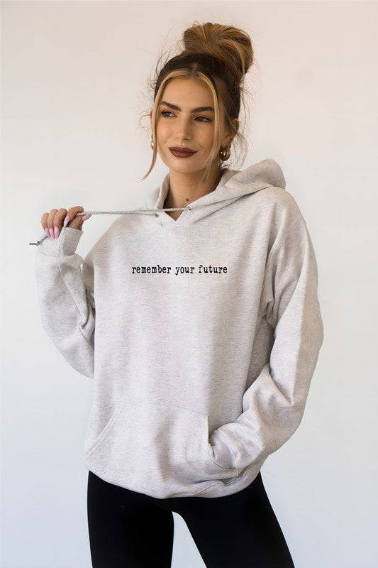 Remember Your Future Graphic Hoodie Ocean and 7th