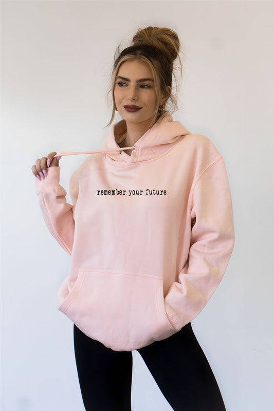 Remember Your Future Graphic Hoodie Ocean and 7th