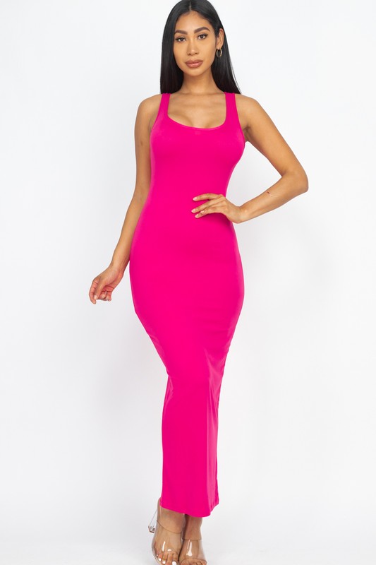 Sleeveless Basic Maxi Dress Capella