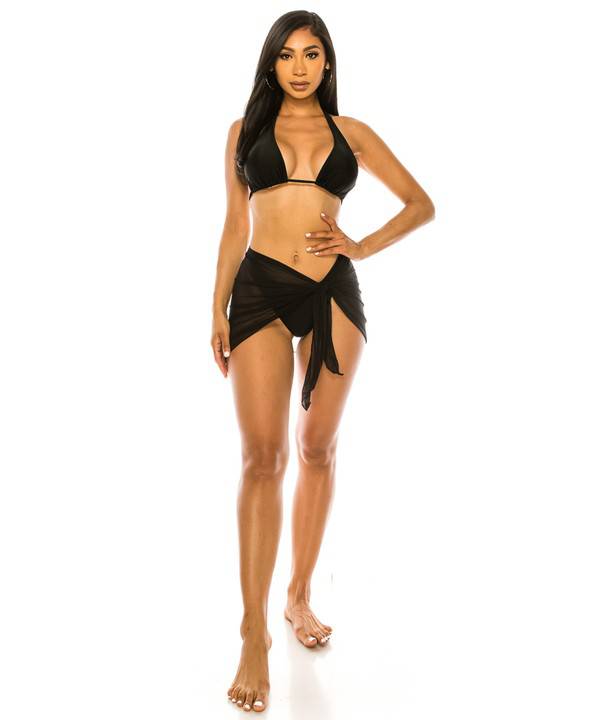 THREE PIECE SET Mermaid Swimwear