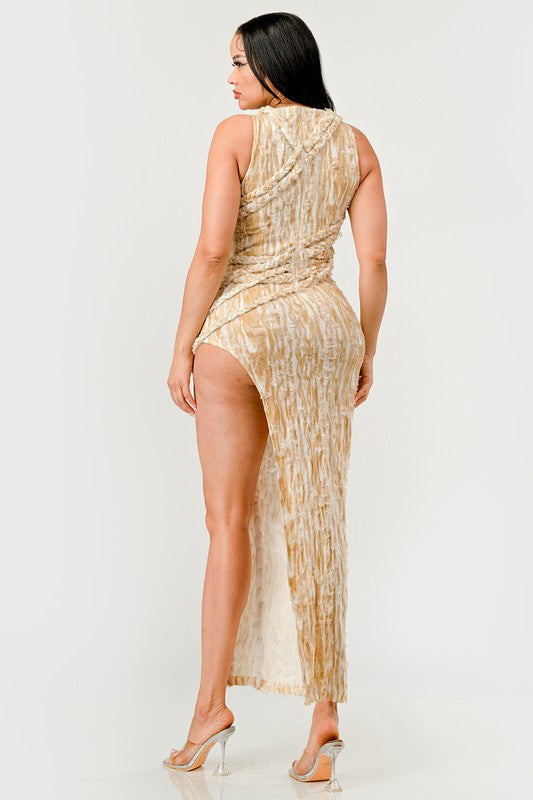 Sun-Kissed Desert Dunes Dress - Eye Candy Sensation Apparel & Accessories