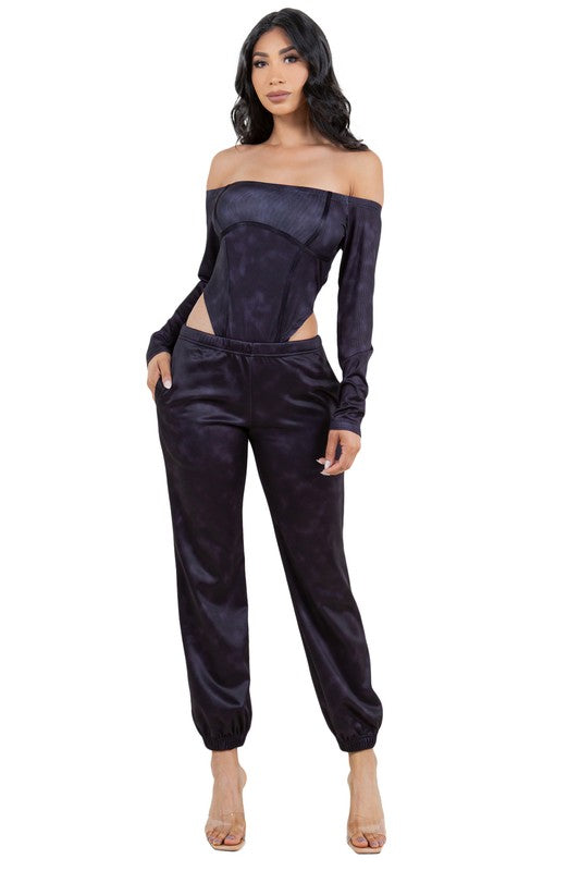 WOMEN FASHION TWO PIECE PANTS SET - Eye Candy Sensation