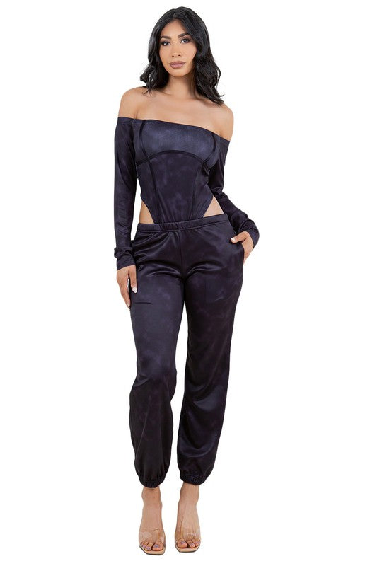 WOMEN FASHION TWO PIECE PANTS SET - Eye Candy Sensation