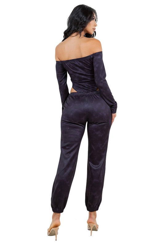 WOMEN FASHION TWO PIECE PANTS SET - Eye Candy Sensation