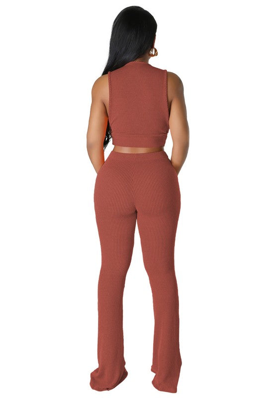 FASHION WOMEN TWO PIECE PANTS SET - Eye Candy Sensation