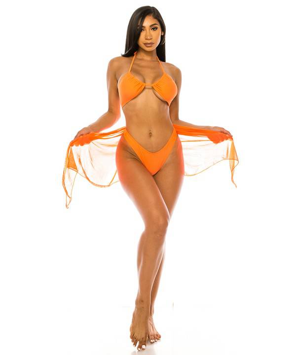 THREE PIECE SET Mermaid Swimwear