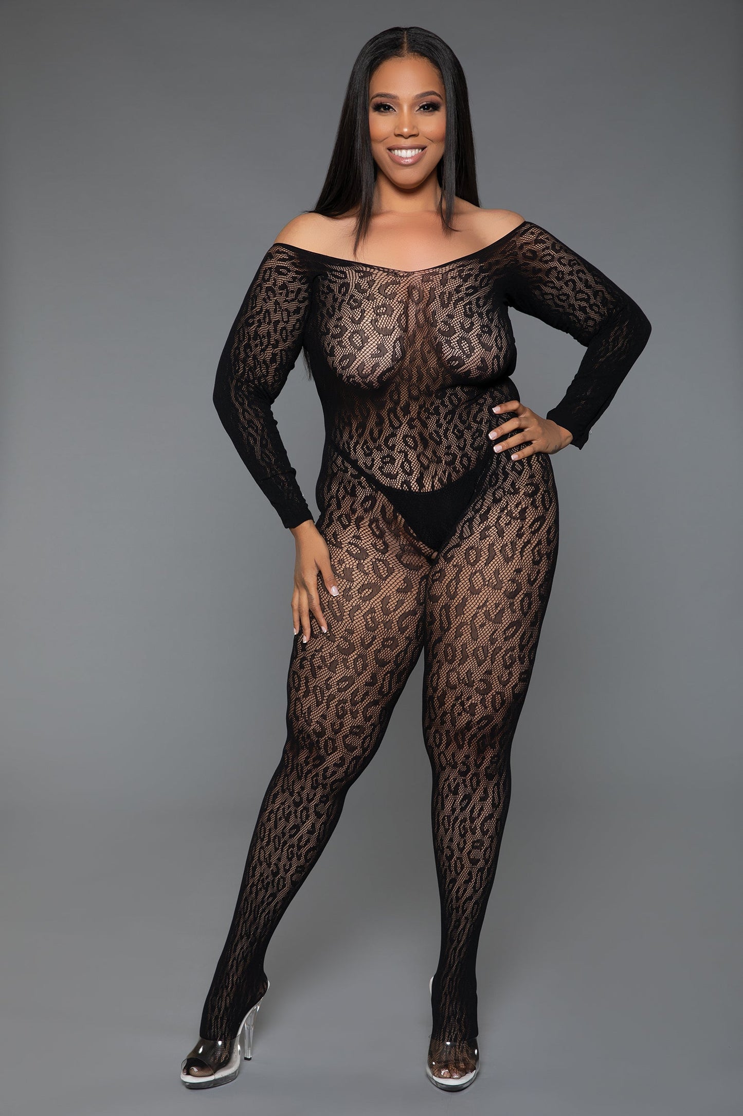 2354 Animal Instinct Bodystocking - Eye Candy Sensation Apparel & Accessories