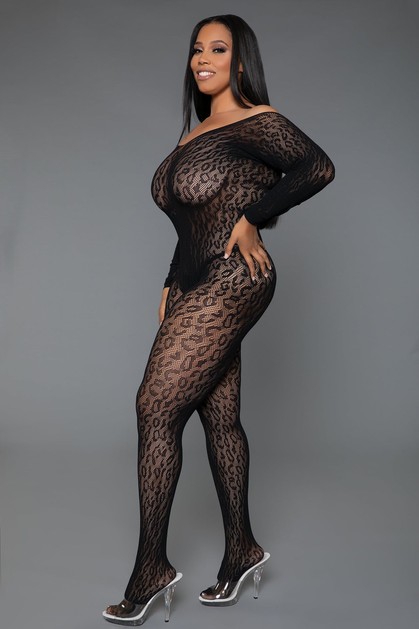 2354 Animal Instinct Bodystocking - Eye Candy Sensation Apparel & Accessories