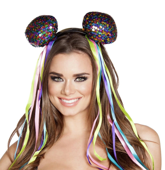 4558 - Multi Sequin Head Piece Eye Candy Sensation
