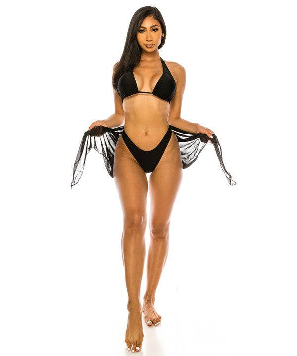 THREE PIECE SET Mermaid Swimwear