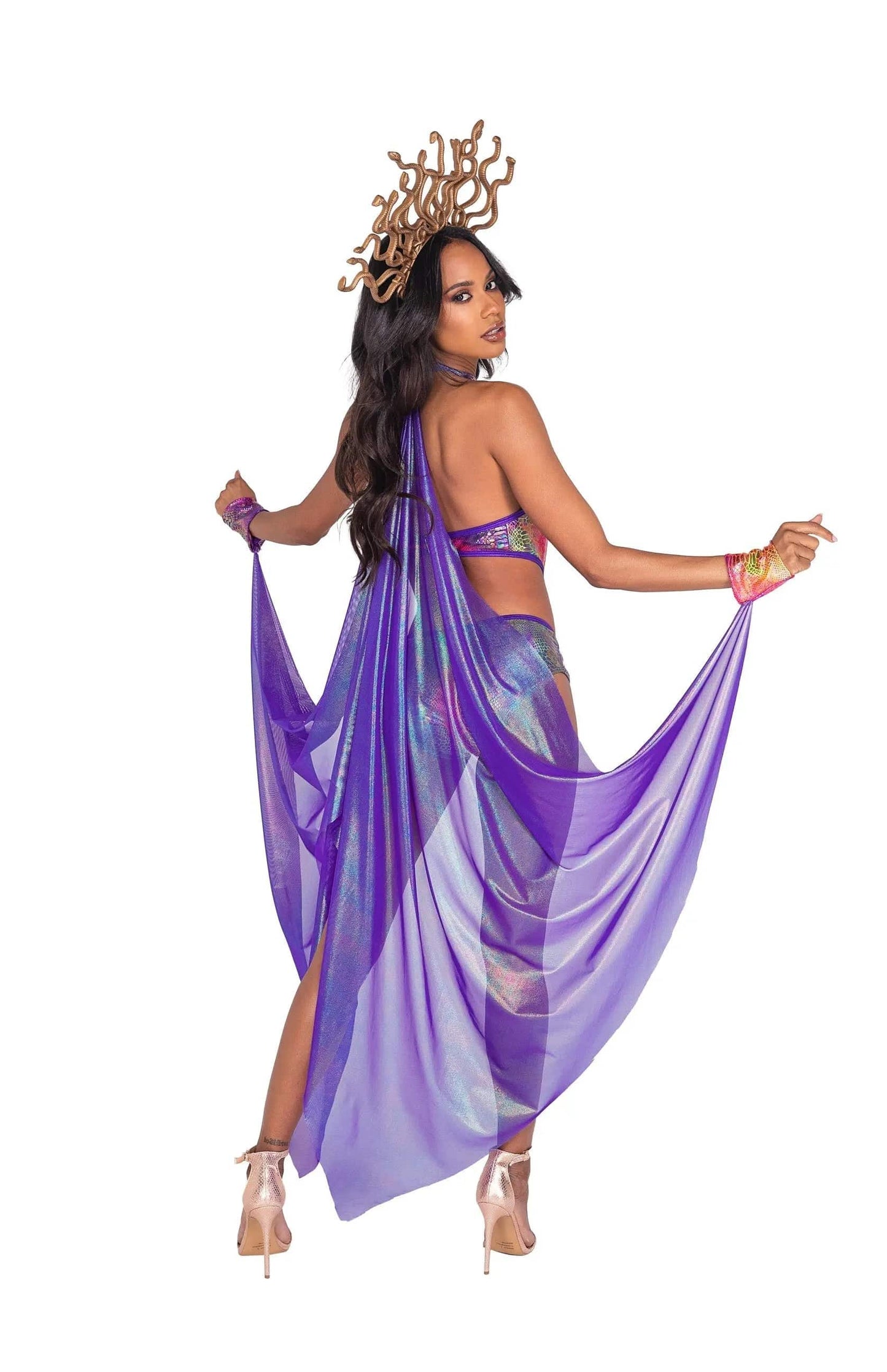 5045 - 2pc Mesmerizing Medusa Costume Eye Candy Sensation