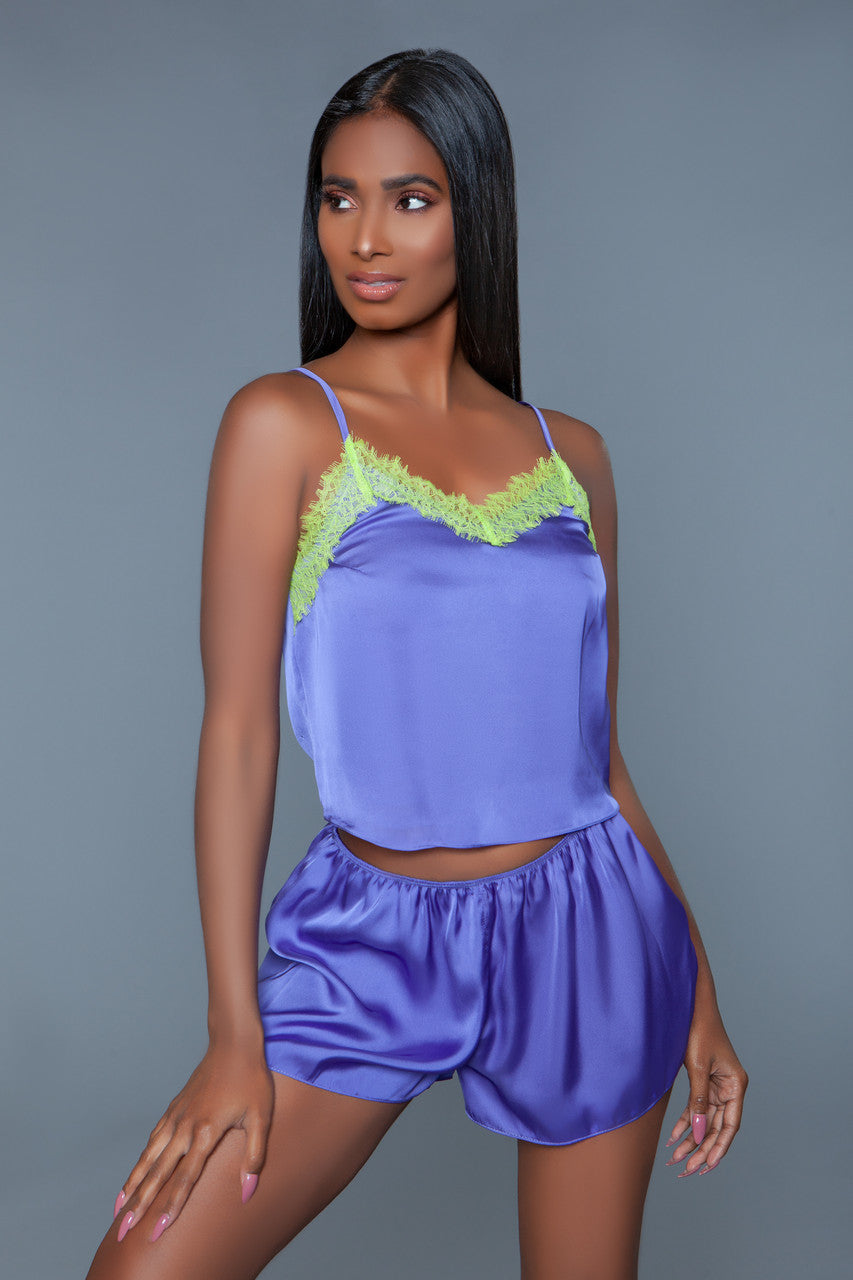 2031 Callie Satin Set - Eye Candy Sensation Apparel & Accessories