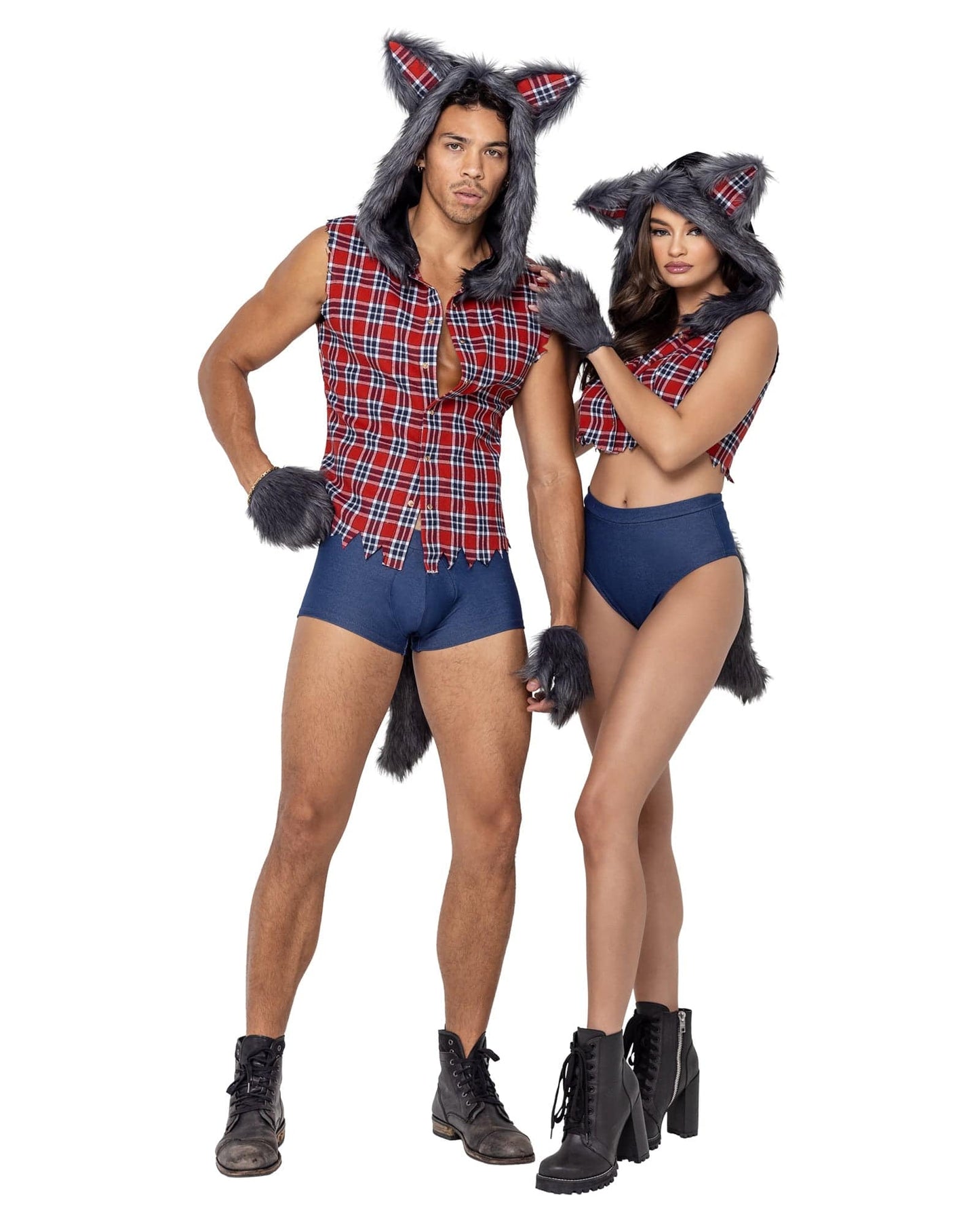 6187 - 3PC Mens Full Moon Werewolf - Eye Candy Sensation