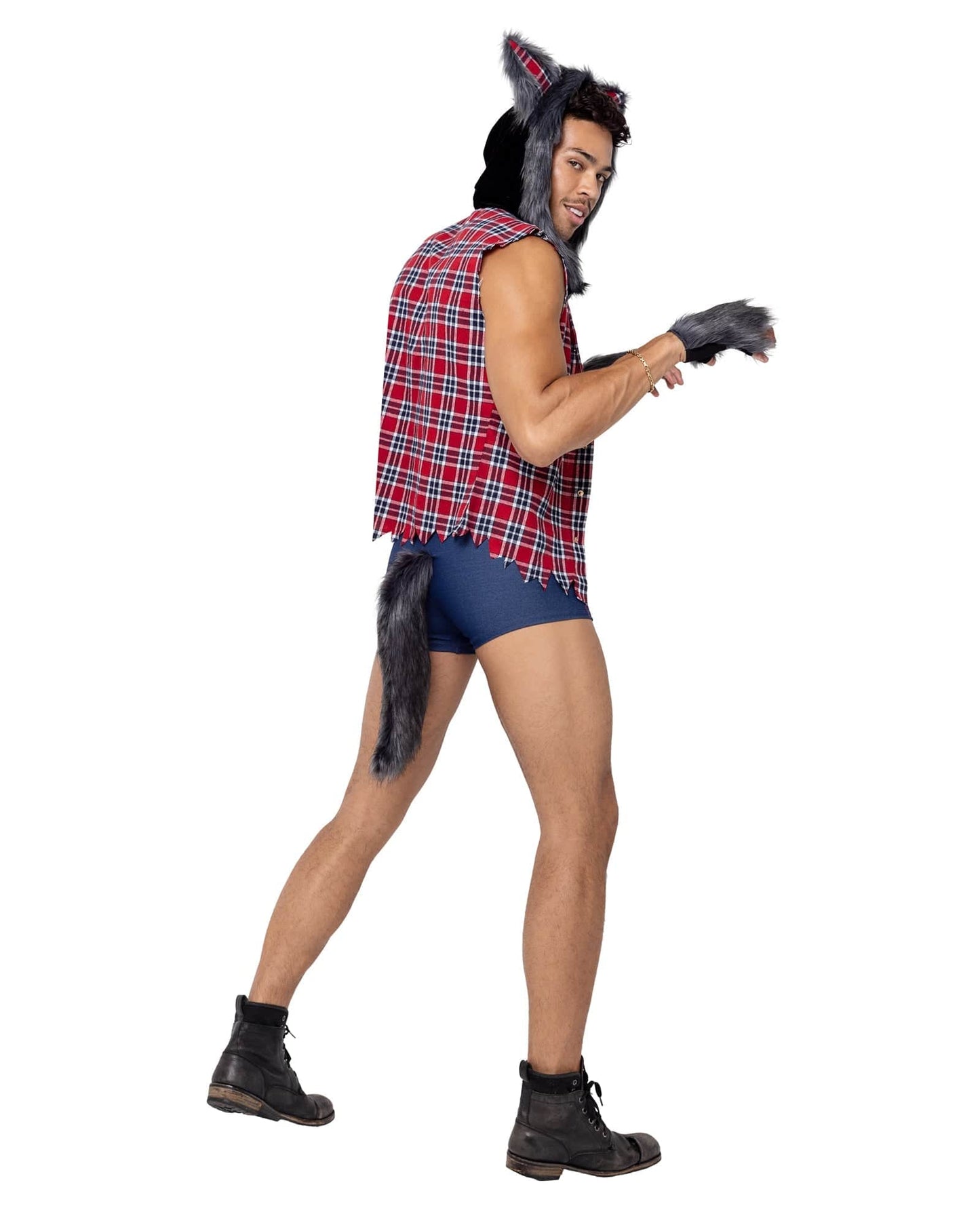6187 - 3PC Mens Full Moon Werewolf - Eye Candy Sensation