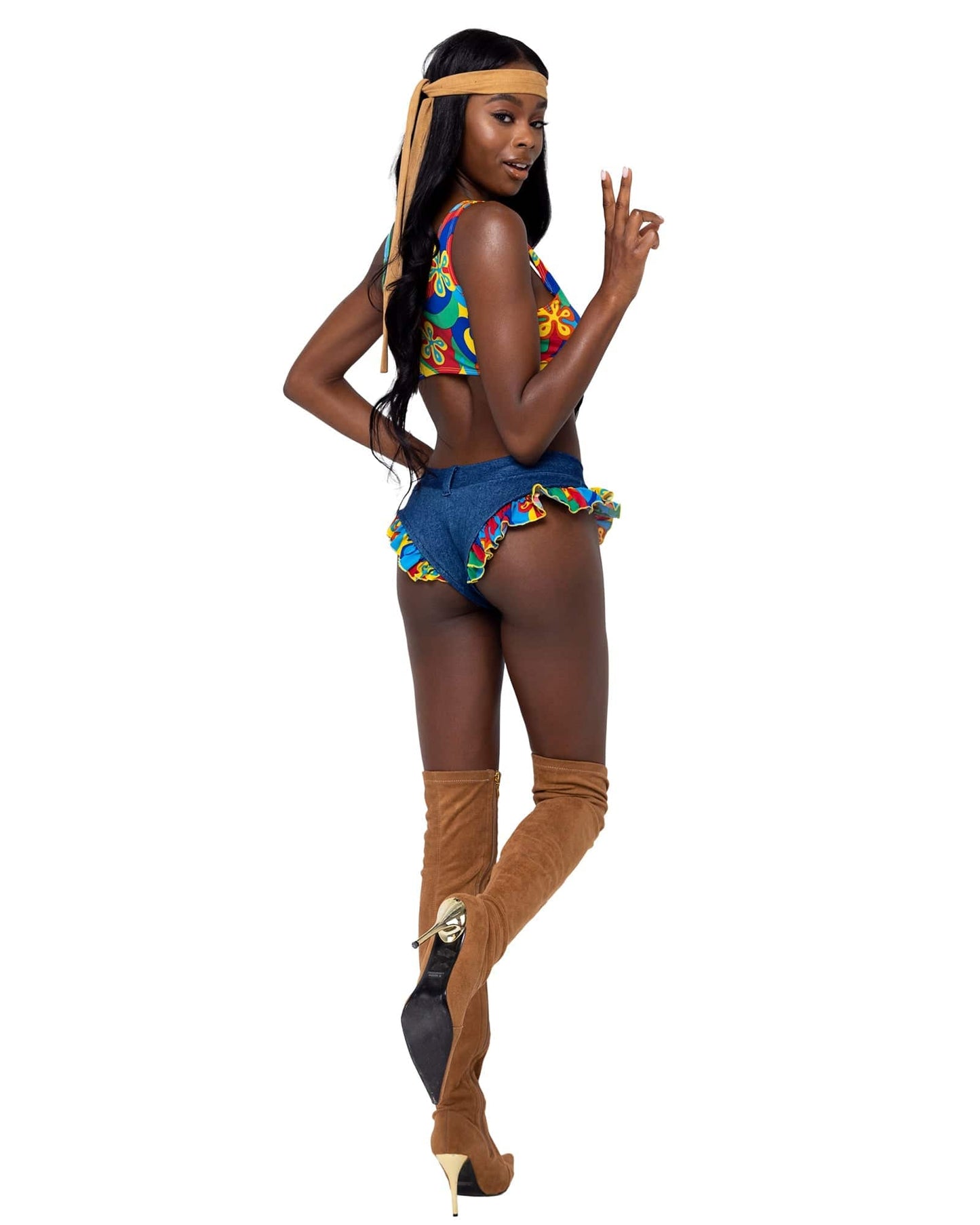 6205 - 4PC Peace & Love Hippie - Eye Candy Sensation
