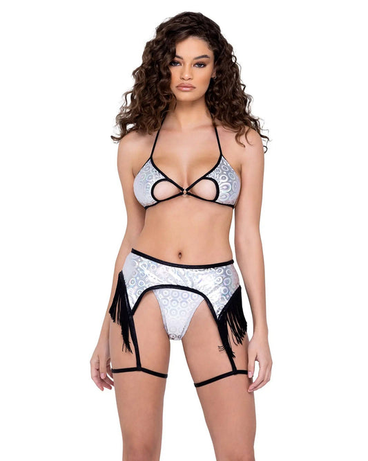 6282 - Ring Hologram Garter Belt Eye Candy Sensation