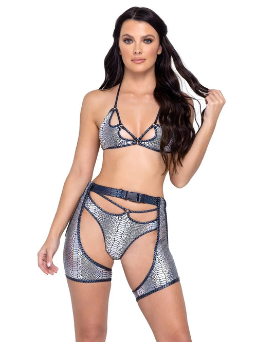 6319 - Snake Skin Short Chaps Eye Candy Sensation