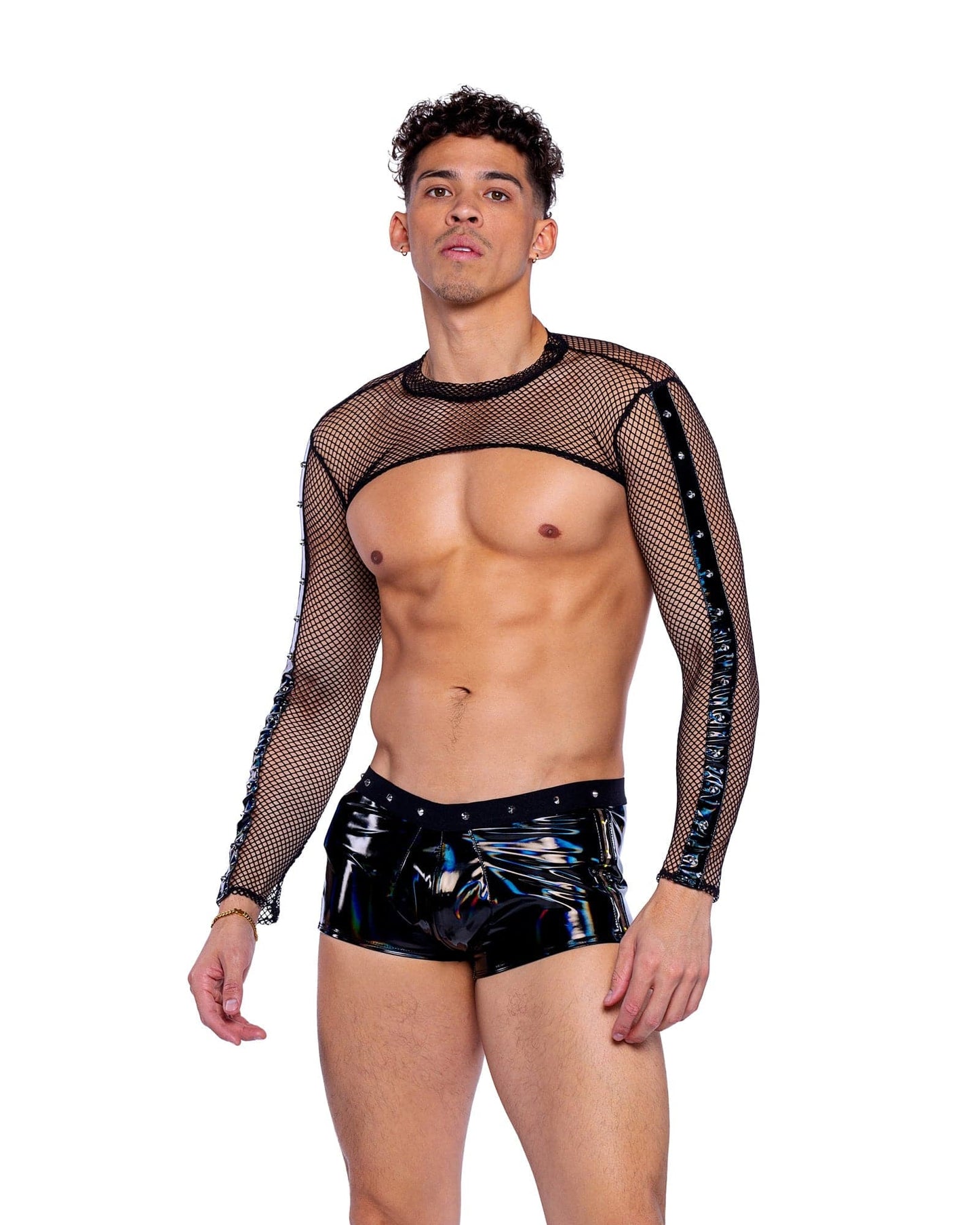 6513 - Vinyl with Iridescent Pint Shorts Roma Costume, Inc.