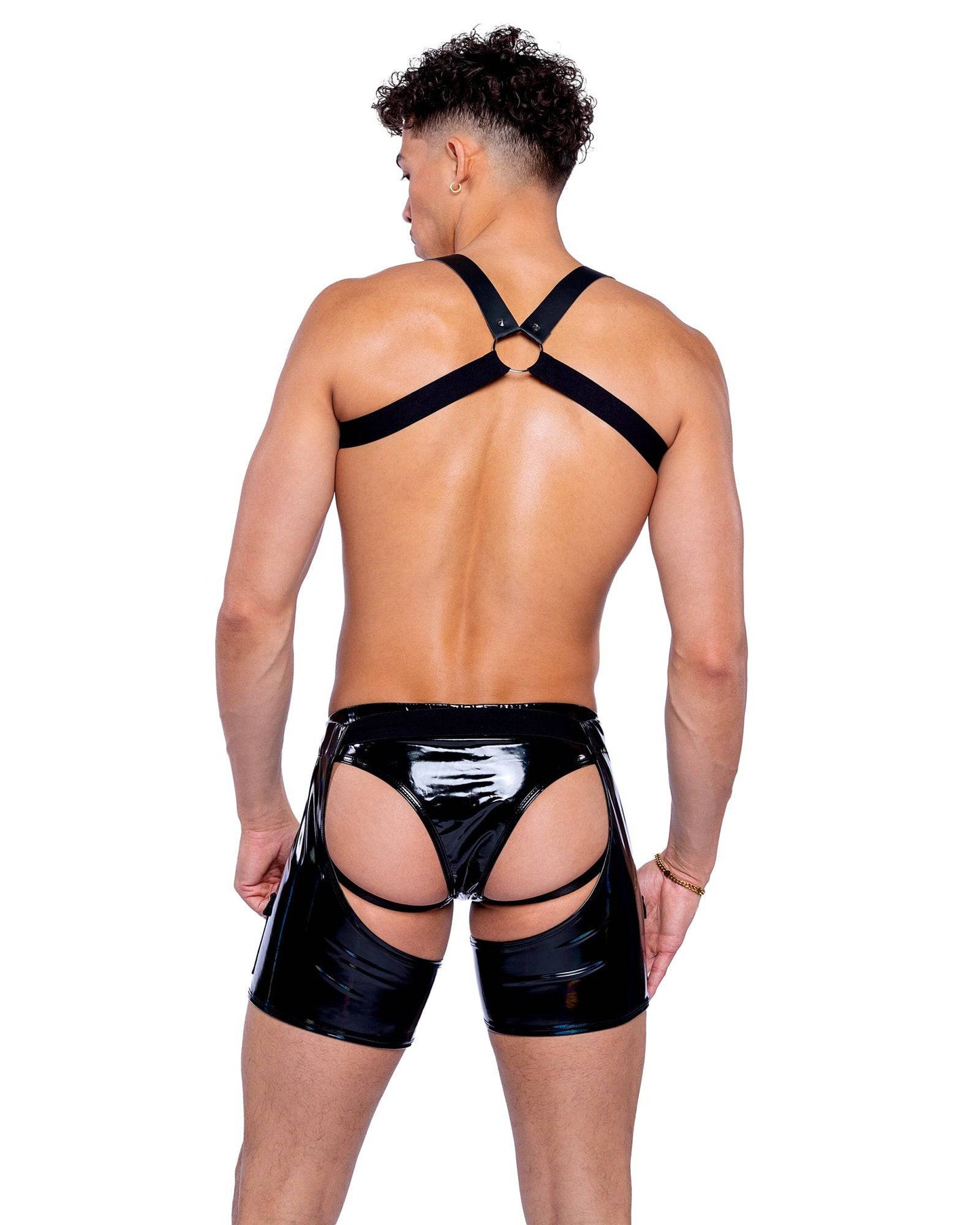 6505 - Pride Faux Leather Studded Harness Roma Costume, Inc.
