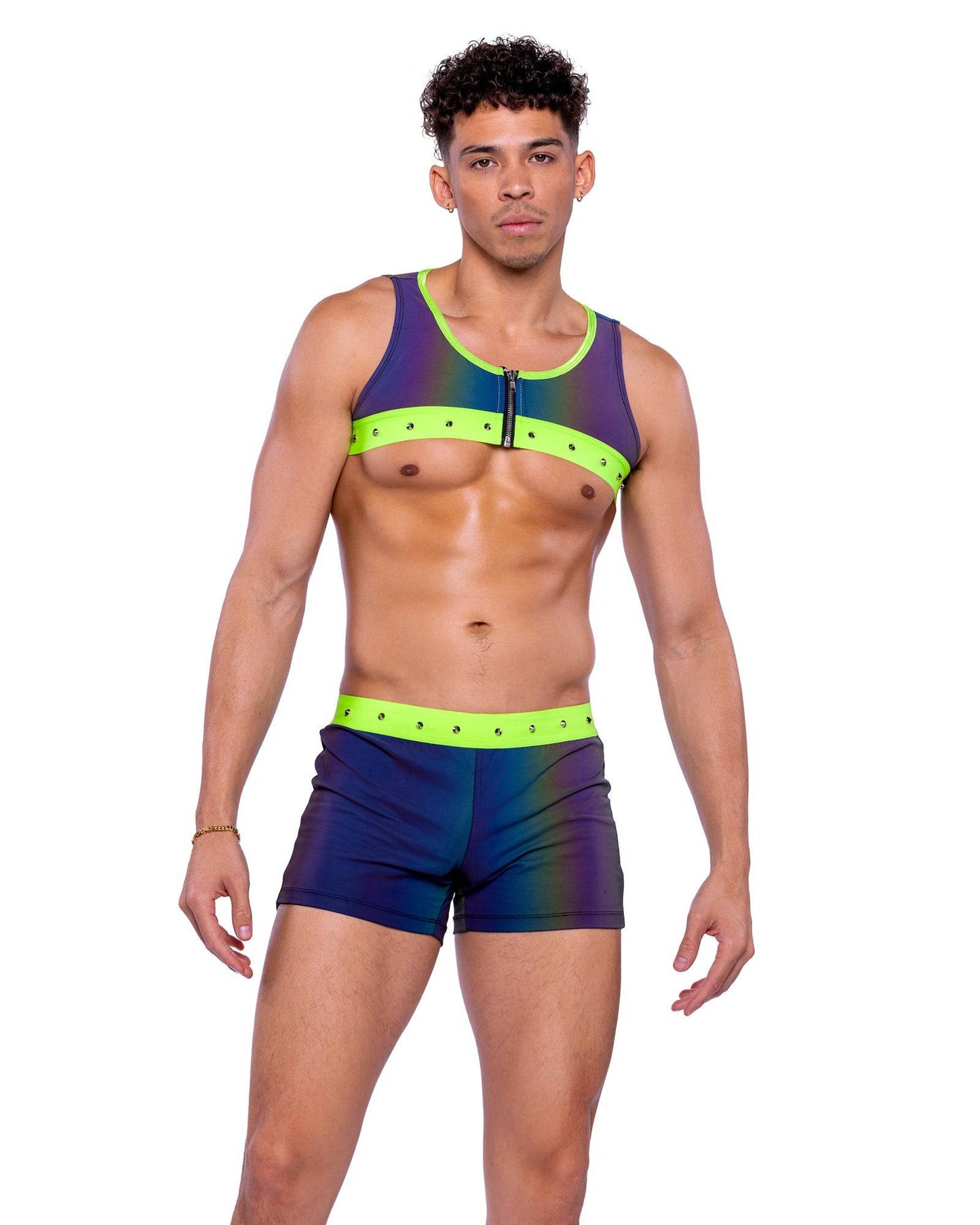 6533 - Reflective Cropped Top Roma Costume, Inc.