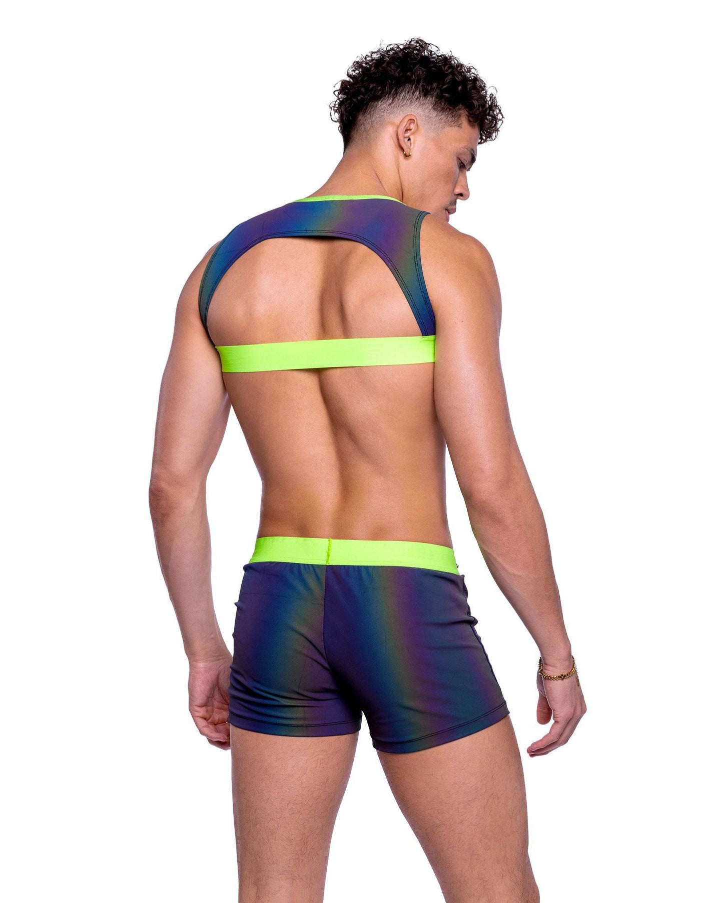 6533 - Reflective Cropped Top Roma Costume, Inc.