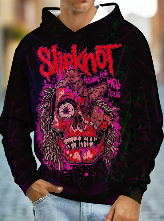 Unisex Printed Hoodie โ Casual Graphic Pullover Sweatshirt