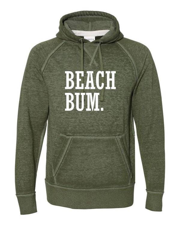 Beach Bum Vintage hoodie Plus Size Ocean and 7th
