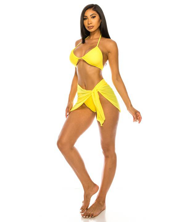 THREE PIECE SET Mermaid Swimwear