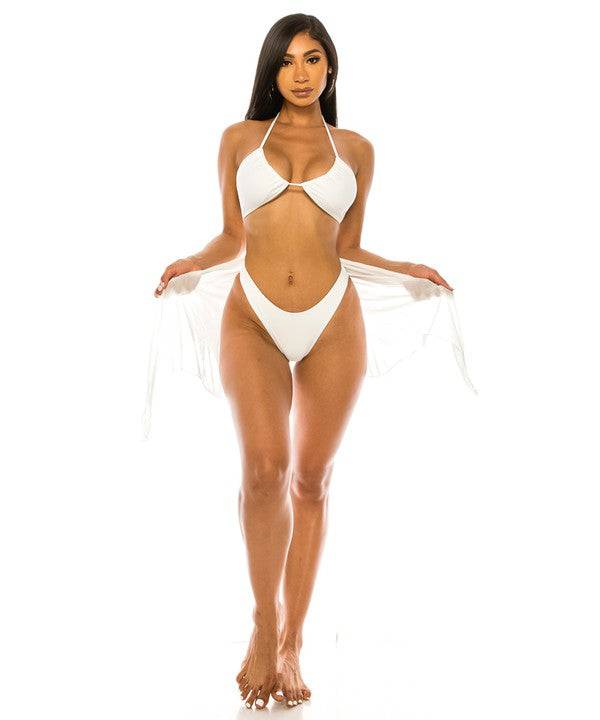 THREE PIECE SET Mermaid Swimwear