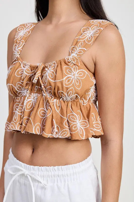 BABYDOLL CROPPED TOP Emory Park