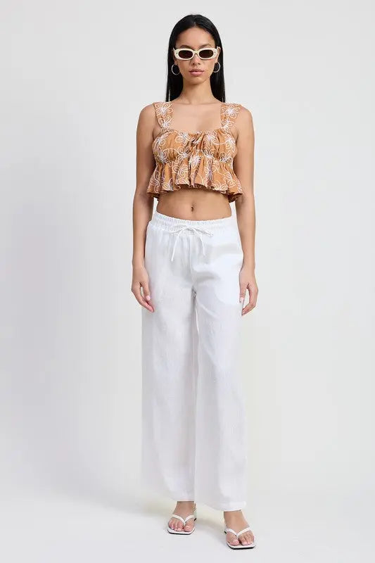 BABYDOLL CROPPED TOP Emory Park