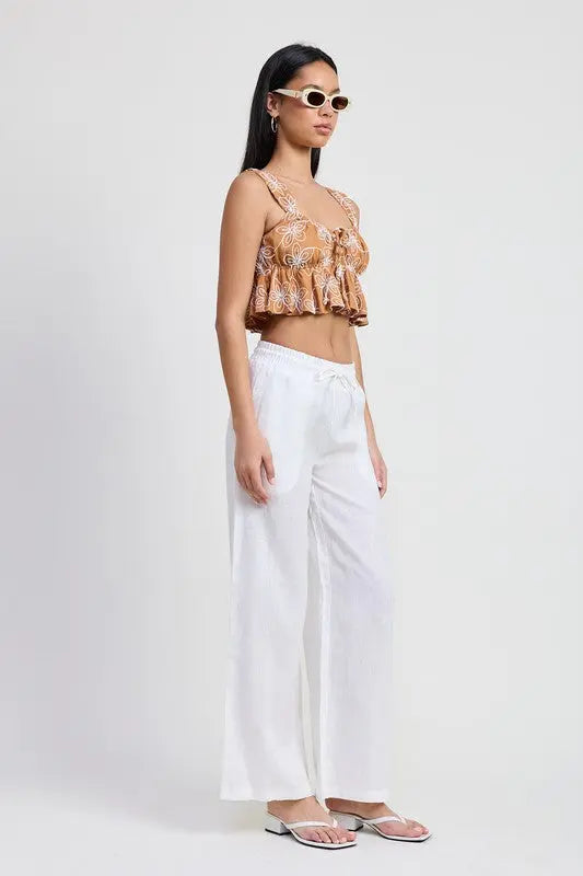 BABYDOLL CROPPED TOP Emory Park