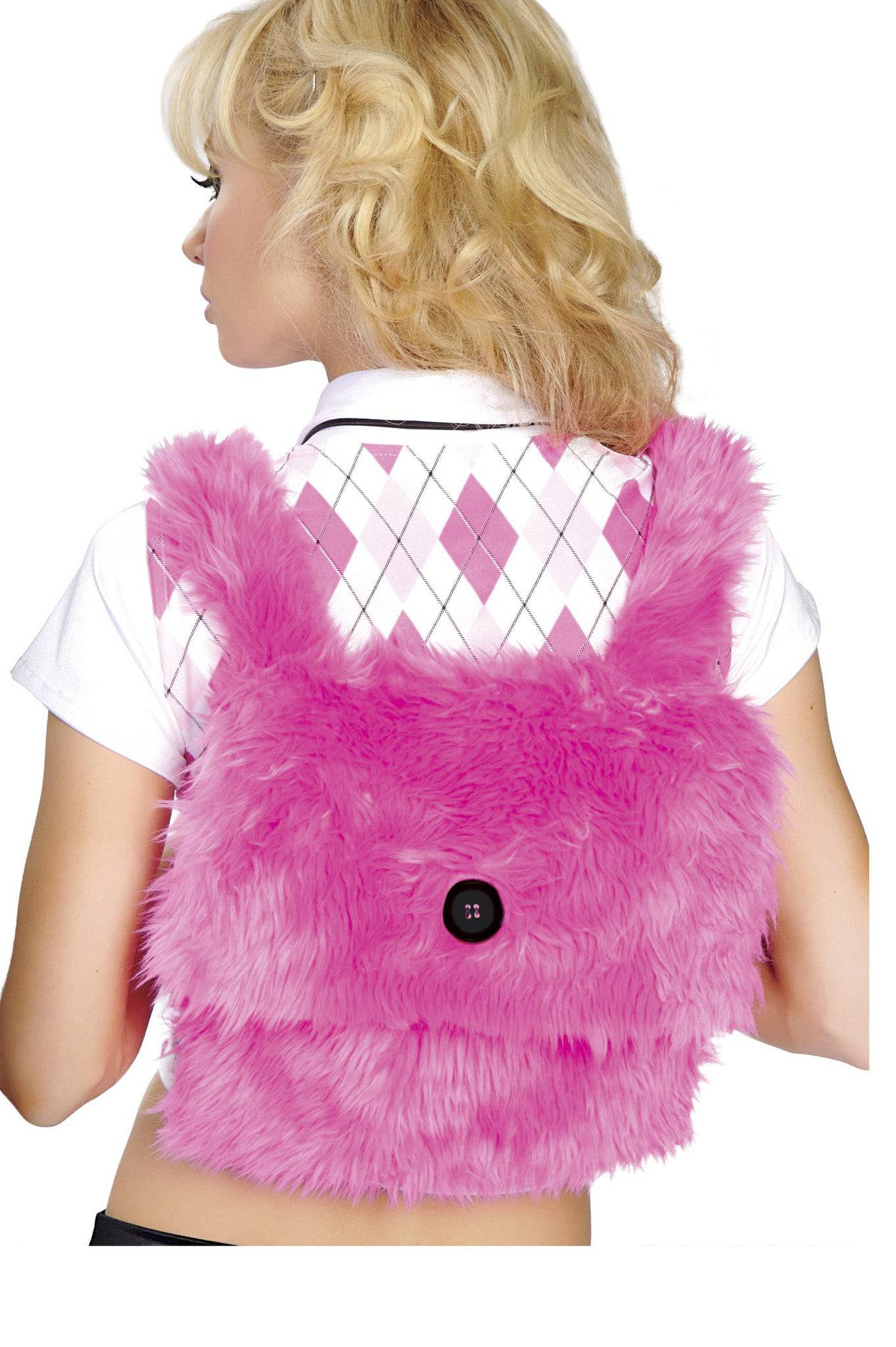 BP4125 - Fur Back Pack Roma Costume